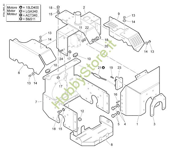 Picture of Telaio FC 30 H Falciatrice