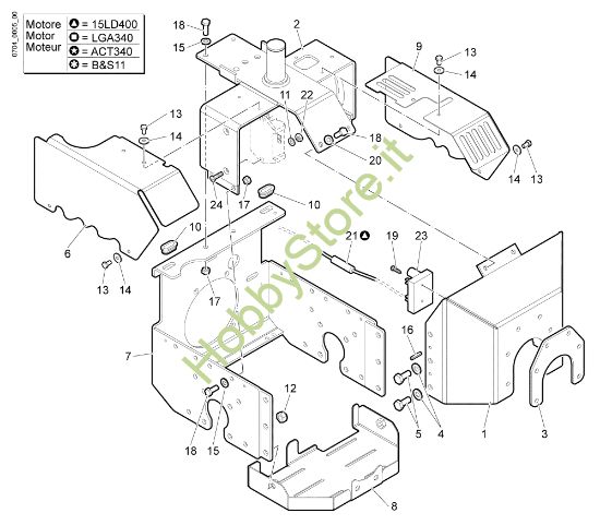 Picture of Telaio FC 30 HM Falciatrice