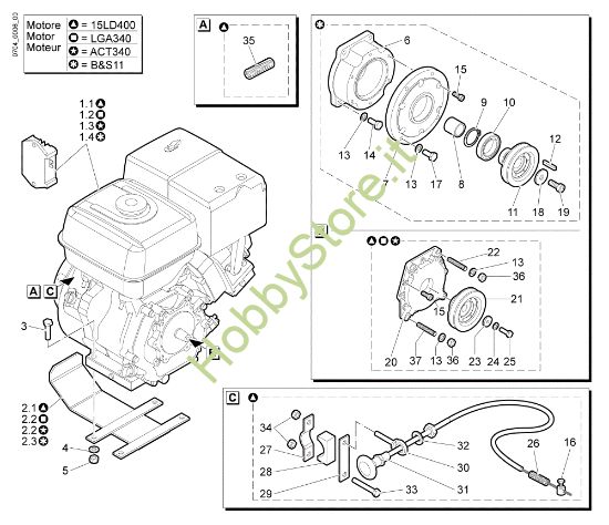 Picture of Motore FC 30 HM Falciatrice