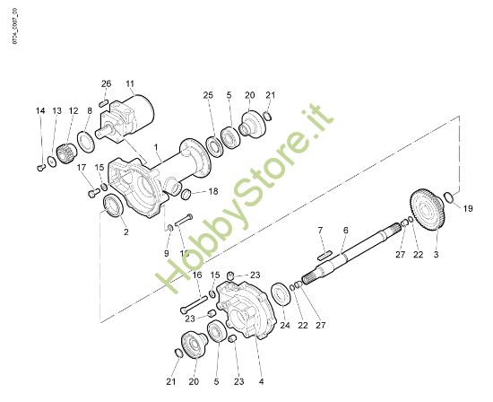 Picture of Semiasse FC 30 HM Falciatrice
