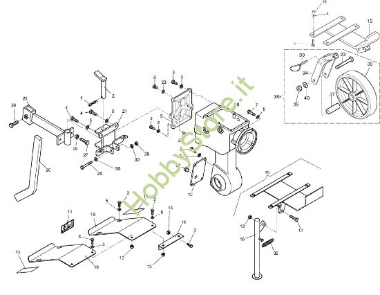 Picture of Scatola cambio 115 (Fino/Until 2011) Motozappa