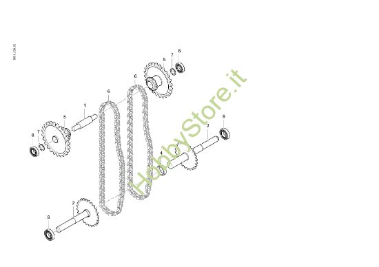 Picture of Catenaria 160 (EN 709) Motozappa