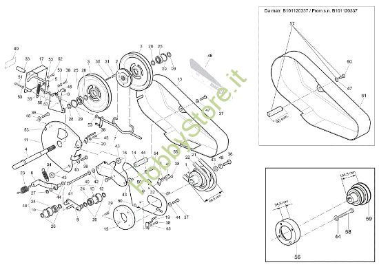 Picture of Trasmissione 162 (EN 709) Motozappa