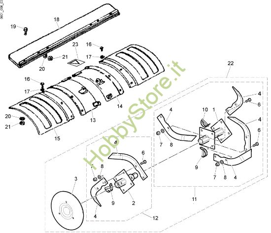 Picture of Fresa 162 (EN 709) Motozappa