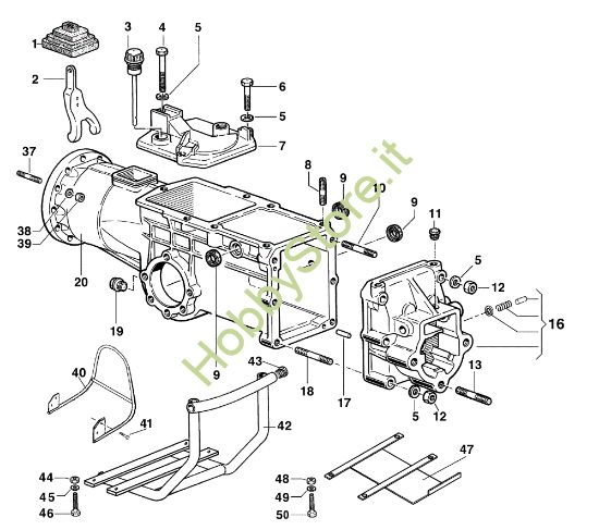 Picture of Scatola cambio FC 20 L (Fino/Until 2009) Falciatrice