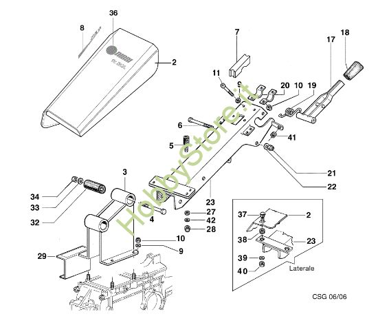 Picture of Piantone FC 20 L Falciatrice