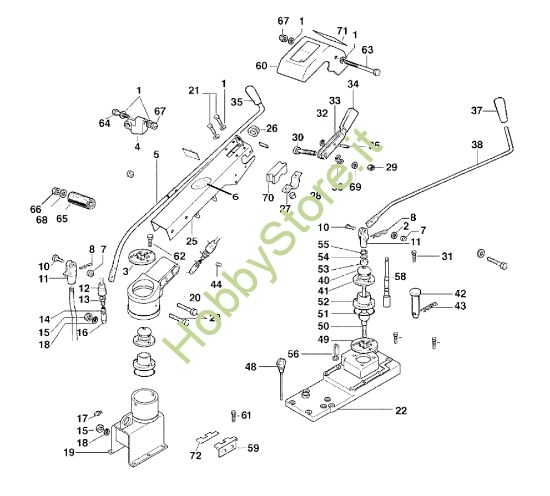 Picture of Piantone e impedimenti MAK 18 Motocoltivatore
