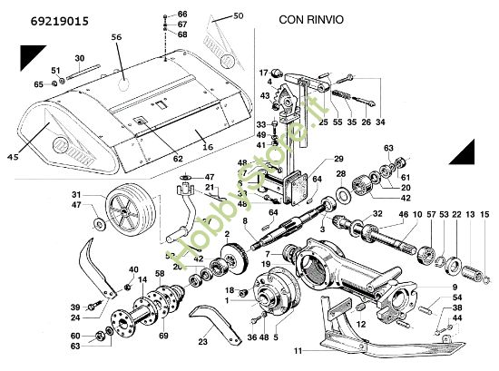 Picture of Fresa 69219015 MAK 18 Motocoltivatore