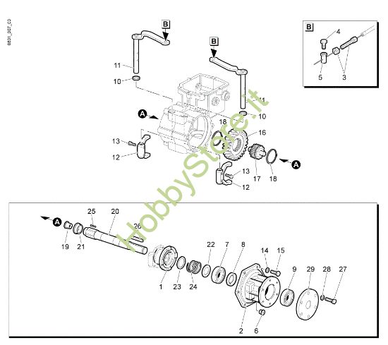 Picture of Ingranaggi (Cambio) (2/2) NTS 50 Trinciasarmenti