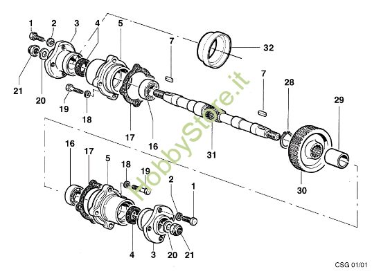 Picture of Ponte FC 20 (Fino/Until 2009) Falciatrice