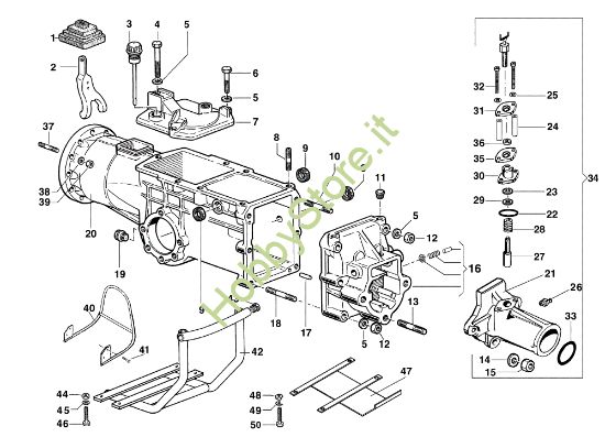 Picture of Scatola cambio FC 30 (Fino/Until 2009) Falciatrice
