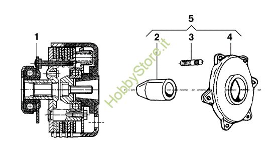 Picture of Frizione 3 dischi BRIK 3 (EN 709) Motocoltivatore