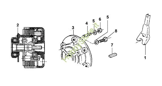 Picture of Frizione KAM 5 JUNIOR (Solo per il mercato francese) Motocoltivatore
