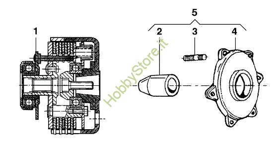 Picture of Frizione 3 dischi BRIK 1 EMAK (EN 709) Motocoltivatore