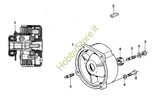 Picture of Frizione KAM 5 HF (EN 709) Motocoltivatore