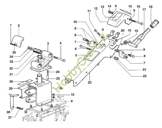 Picture of Piantone KAM 5 HF (EN 709) Motocoltivatore