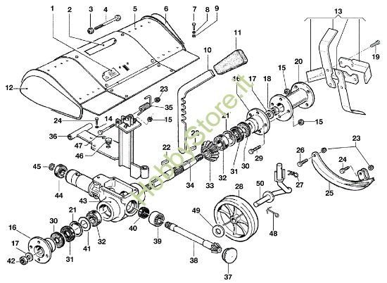 Picture of Fresa con quickfit KAM 5 HF (EN 709) Motocoltivatore