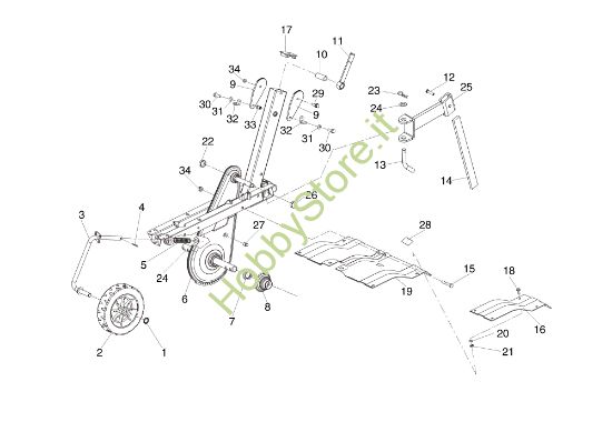 Picture of Telaio 102 S Motozappa
