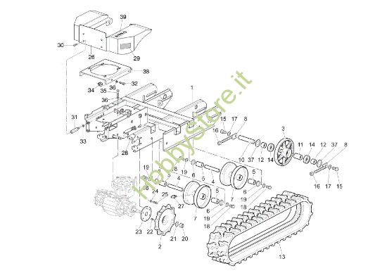 Picture of Telaio NTR 340 K (K650) Transporter