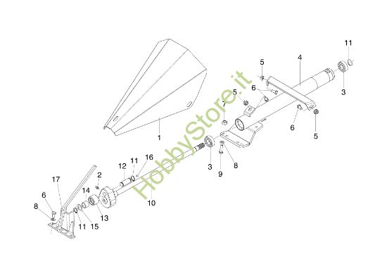 Picture of Movimento eccentrico 69229092 (da Novembre 2015) FC 120 (K800 H) Falciatrice