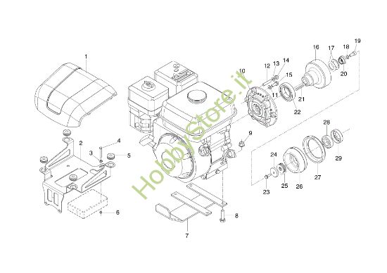 Picture of Frizione (fino al 2019) BRIK 5 S Motocoltivatore