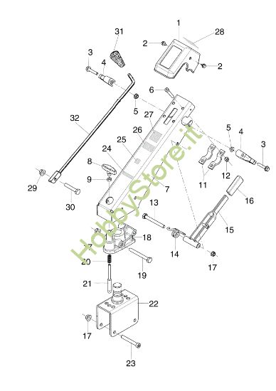 Picture of Piantone BRIK 1 S Motocoltivatore