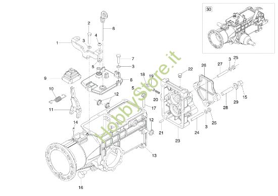 Picture of Scatola cambio FC 130 S Falciatrice