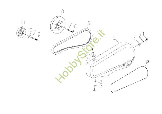 Picture of Cofano 105 (K800 HC) Motozappa