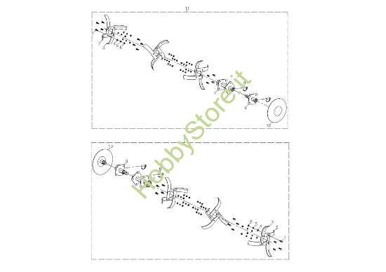 Picture of Fresa 105 (K800 HC) Motozappa