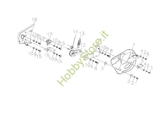 Picture of Leve raggi 105 S (K800 HC - EURO5) Motozappa