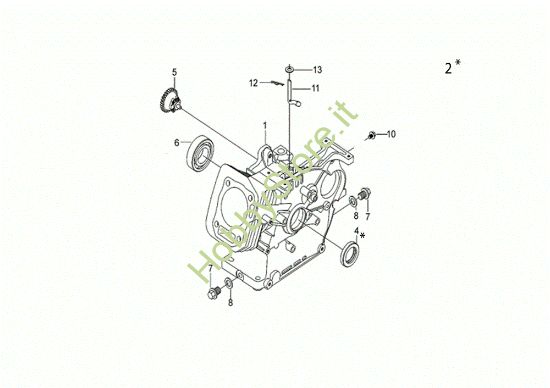 Picture of Basamento 105 S (K800 HC - EURO5) Motozappa
