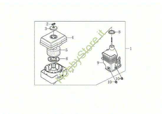 Picture of Filtro aria 118 (K900 HR) - EURO5 Motozappa