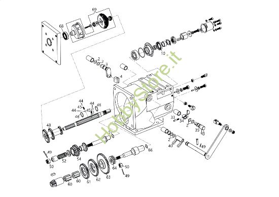 Picture of Cambio 118 D (K7000 HDR) - EURO5 Motozappa
