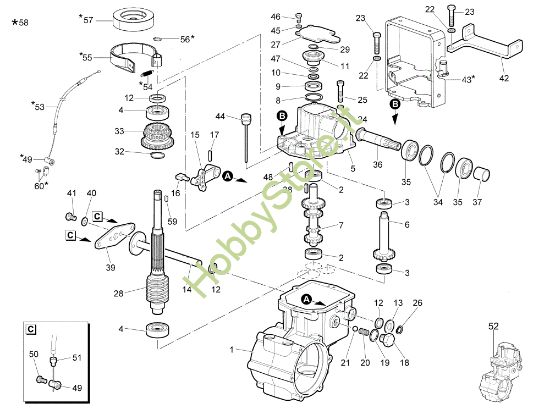 Picture of Ingranaggi del cambio NTS 65 (K1100 H) Trinciasarmenti