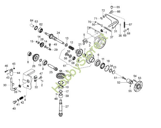 Picture of Ingranaggi 115 (2019) (K800 H) Motozappa