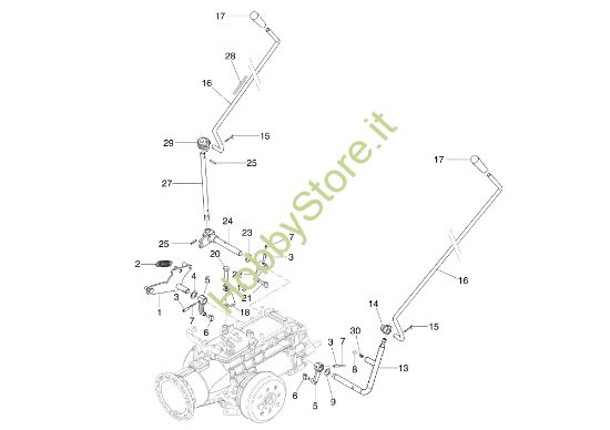 Picture of Comandi interni FC 150 S Falciatrice
