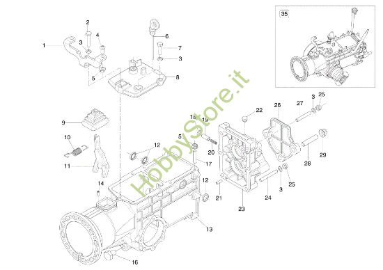 Picture of Scatola cambio FC 130 S (2020) Falciatrice