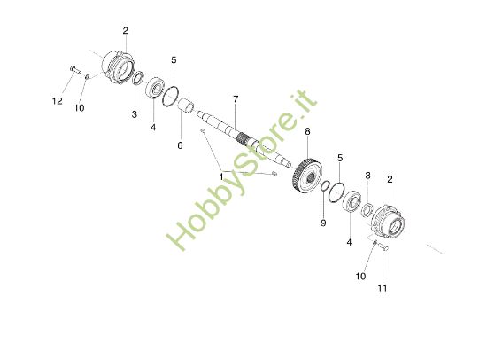 Picture of Ponte senza differenziale FC 130 S (2020) Falciatrice