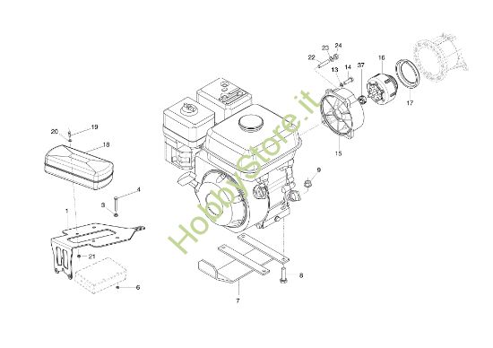 Picture of Frizione FC 150 MS Falciatrice