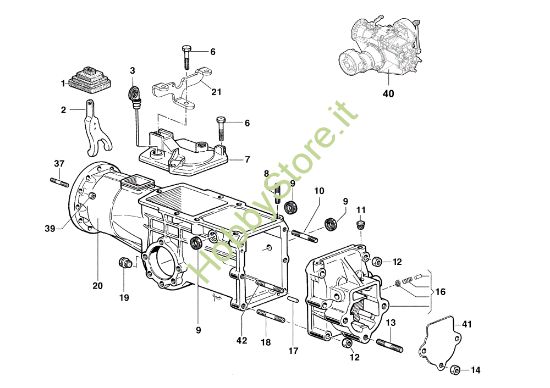 Picture of Scatola cambio FC 150 MS Falciatrice