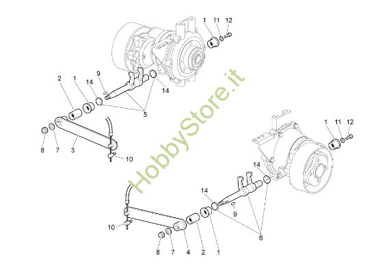 Picture of Frizione di sterzo FC 150 MS Falciatrice