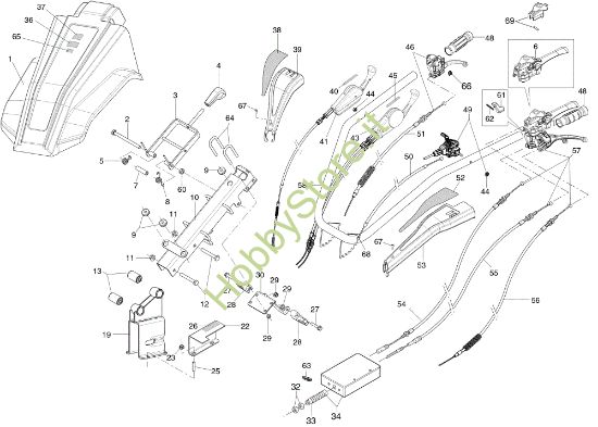 Picture of Piantone e stegole (Fino a maggio 2023) FC 150 MS Falciatrice