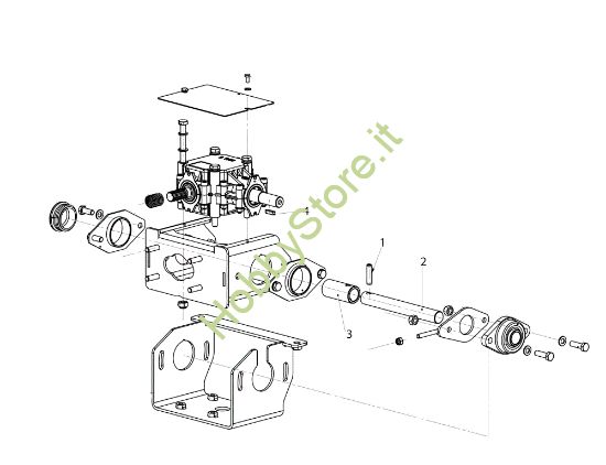 Picture of Esploso 3 L0091000 Trinciasarmenti TR 650 (da 03/2017)