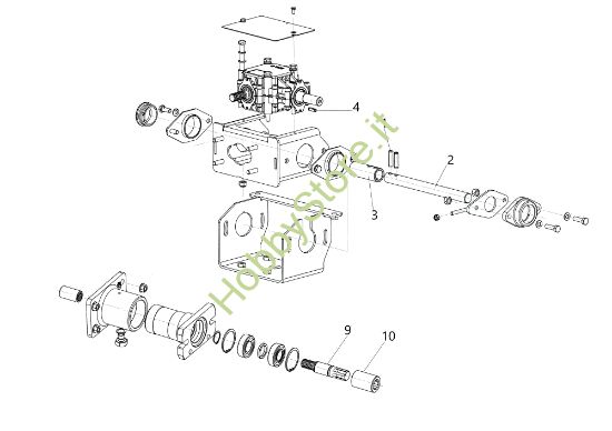 Picture of Esploso 3 Trinciasarmenti TR80