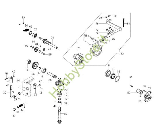 Picture of Ingranaggi 115 S Motozappa