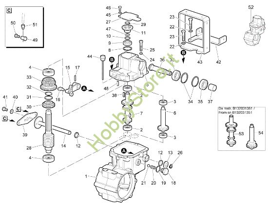 Picture of Ingranaggi (Cambio) NTS 65 (Fino/Until 2013) Trinciasarmenti