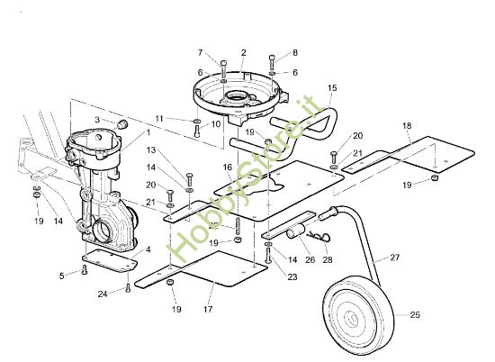 Picture of Scatola cambio 110 (Fino/Until 2009) Motozappa