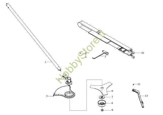 Picture of Esploso della macchina KA2201 Kress