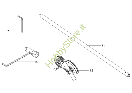 Picture of Esploso della macchina KA2283 Kress