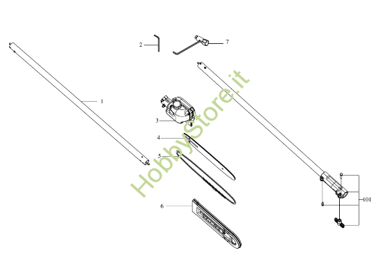 Picture of Esploso della macchina KA2642 Kress